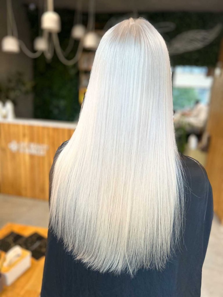 Platinum blonde at IVY Doha