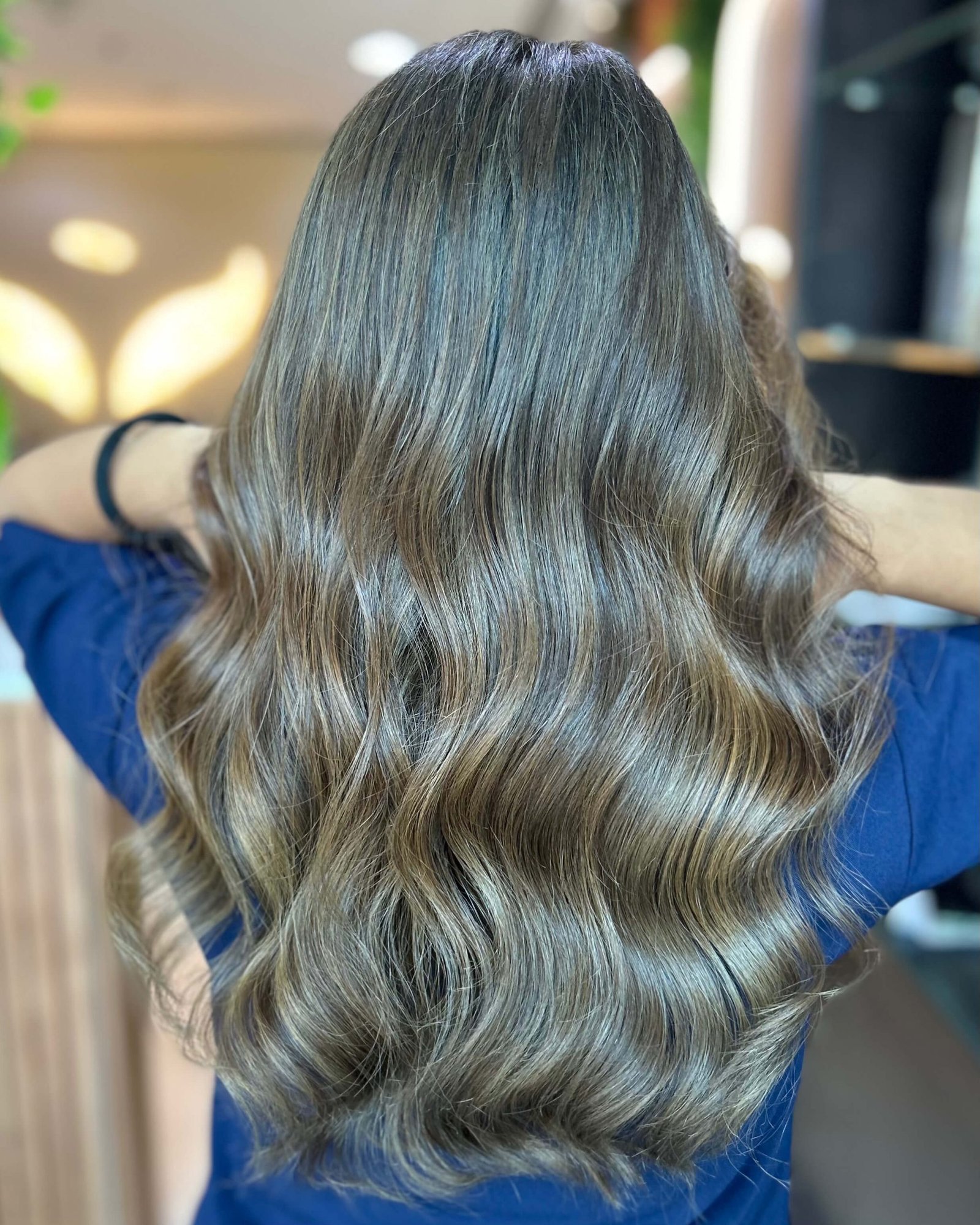 Even, cool-toned colour after colour correction at Ivy Doha